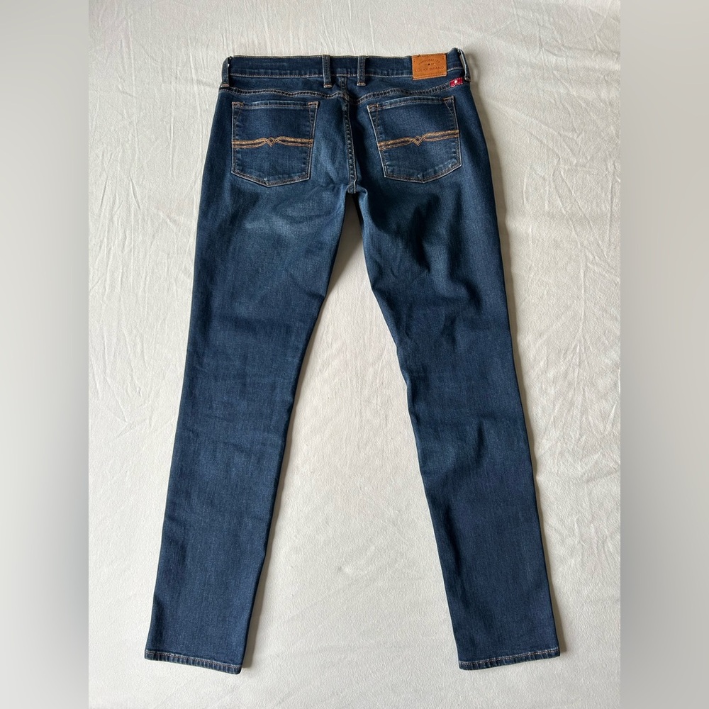 Lucky Brand Dark Wash Charlie Skinny Denim Jeans - Picture 3 of 11